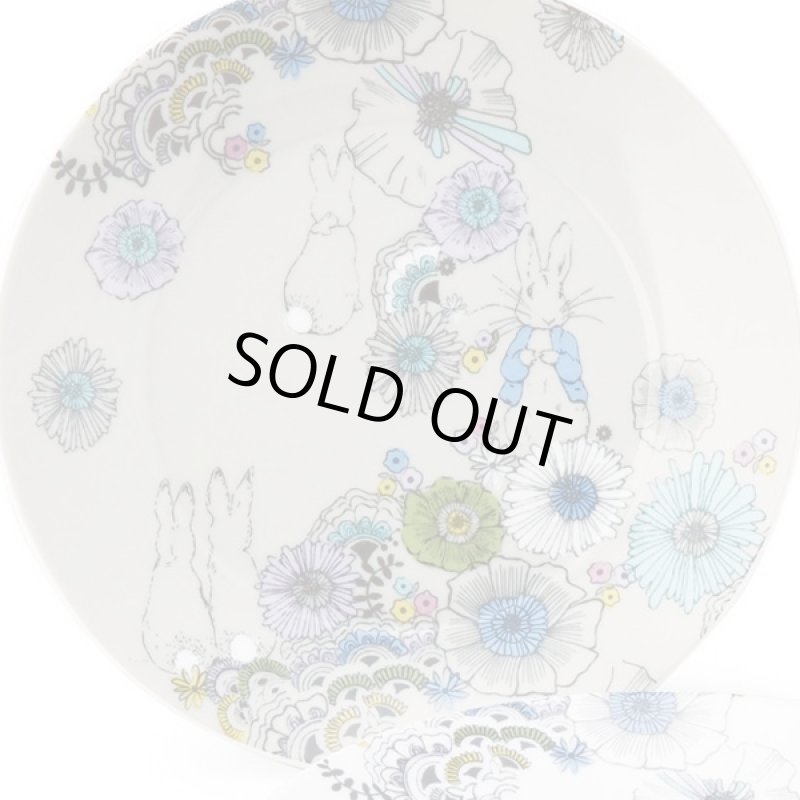 画像2: ピーターラビットリニアメドウペアケーキプレートセット (2)