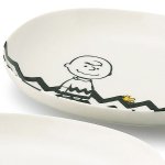 画像3: スヌーピーモノトーンペアオーバルボウル (食器,耐熱容器,SNOOPY.ギフト,母の日,贈り物,お祝い返し,レンジOK,食洗機OK) (3)