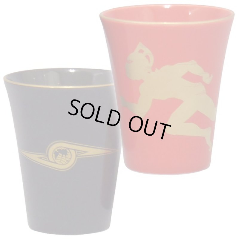 画像3: ウルトラセブン放送開始50年記念「木箱入ぐい呑みセット」 (セブンイヤー,金彩,ぐい飲み,化粧箱入り,陶器,食器,ギフト) (3)