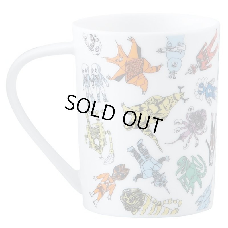 画像3: 吉水卓ウルトラセブンマグ「ウルトラセブン怪獣」(アートディレクター吉水卓コラボ,マグカップ,コップ,ユーモラスにリライト) (3)