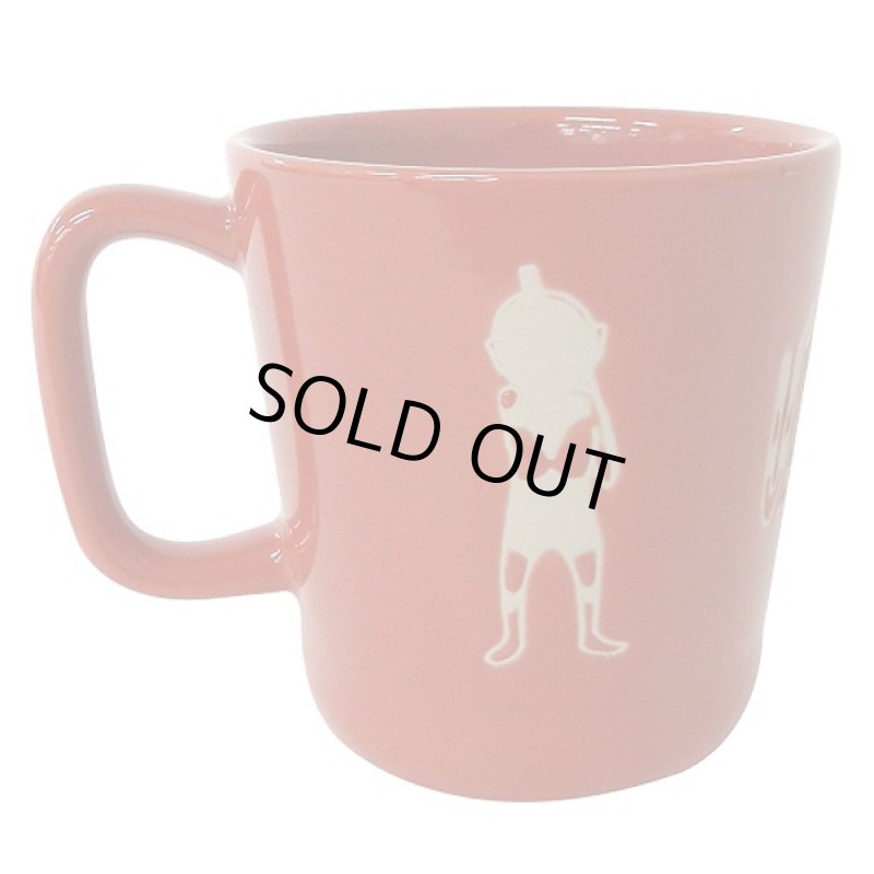 画像2: zerostone木製コースター付マグ「ウルトラマン」by Shinji Katou (マグカップ,コップ,陶器,食器,ギフト) (2)