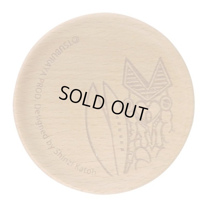 画像4: zerostone木製コースター付マグ「バルタン星人」by Shinji Katou (コラボ,コップ,陶器,食器,ギフト) (4)