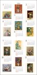 画像4: 2023年世界の名画　花コレクションカレンダー (4)