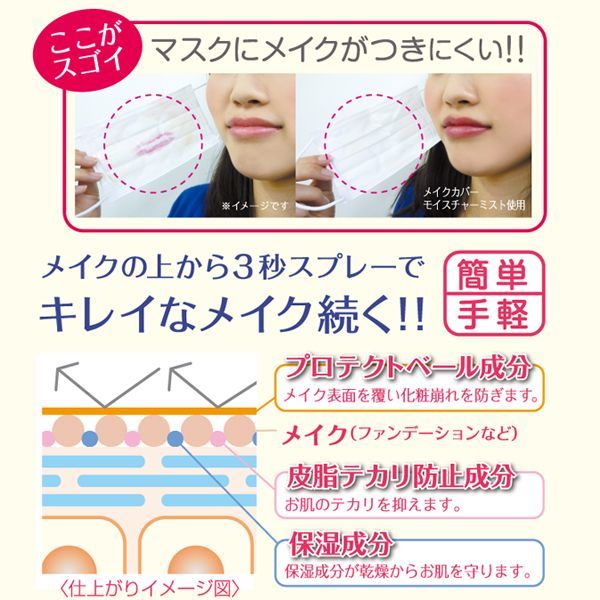メイクカバー　ミスト　うるおいミスト
