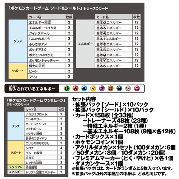 ポケモンカードゲーム プレミアムトレーナーボックス 「ソード＆シールド」ISK-PKC01