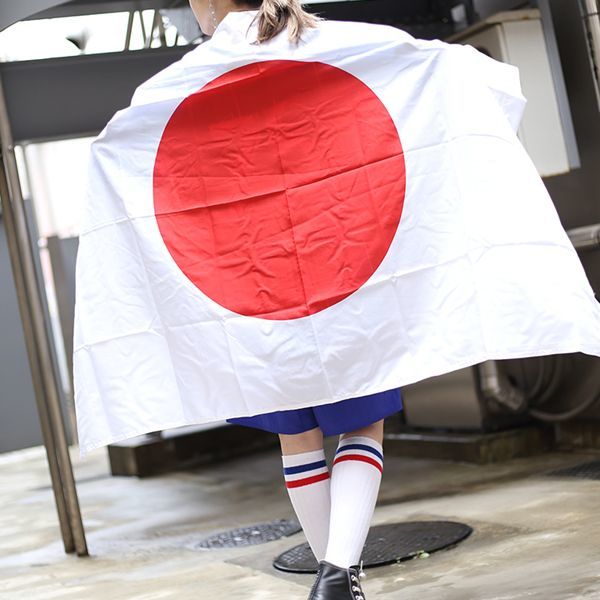 レア【ニューエラ】日本 国旗 日の丸 フラッグNE 旗ロゴ キャップ 黒×白