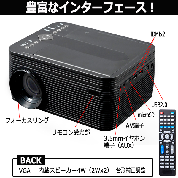 新品⭐︎アマプラなどok‼︎プロジェクターTVチューナーセット VS-P01S