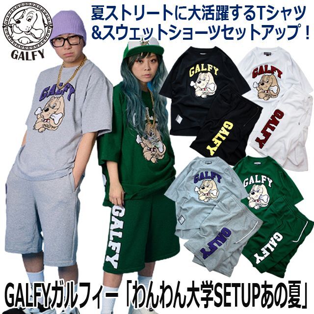 GALFY わんわん大学SETUP GLAY(スウェットのみ)