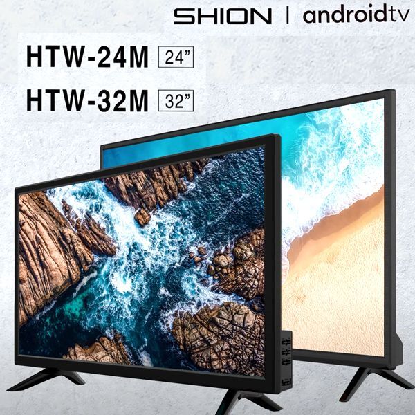 SHION 24V型Android搭載チューナーレスVODスマートテレビ