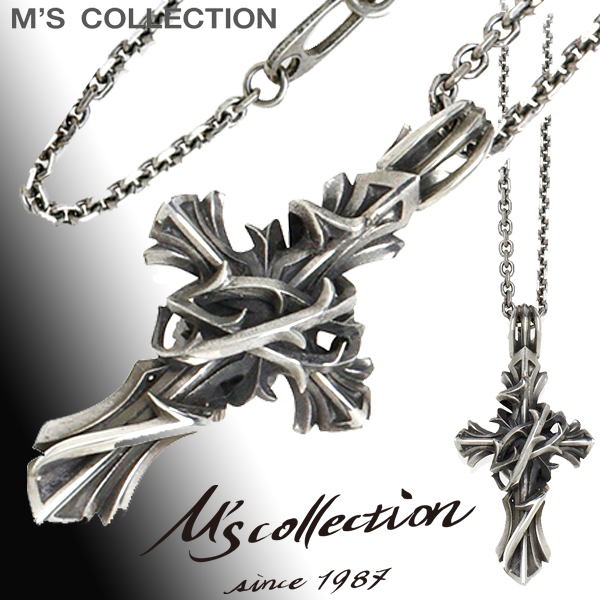 M'S COLLECTION[エムズコレクション]ソーンクロスペンダントM