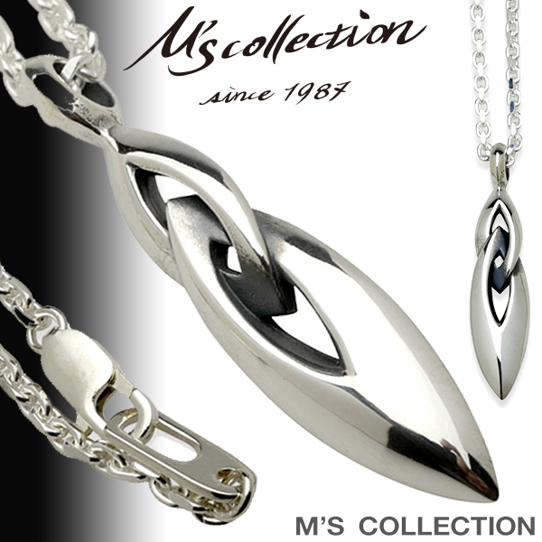 M'S COLLECTION[エムズコレクション]シャープダブルリングペンダントL